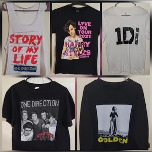 Harry Styles/One Direction Vintage Authentic Merch Super Fan Lot Size S/M